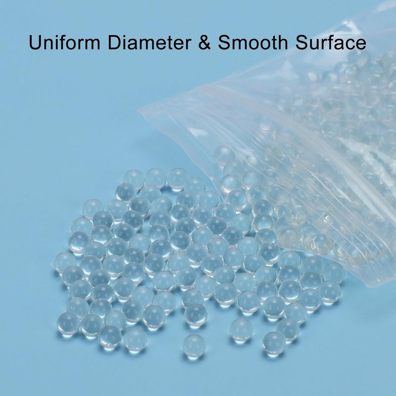 Labasics Glass Round Beads, 6 mm Diameter, 500 Beads per Pack, Boiling Control Stones for Lab Liquids, Distillation and Heating - Image 4